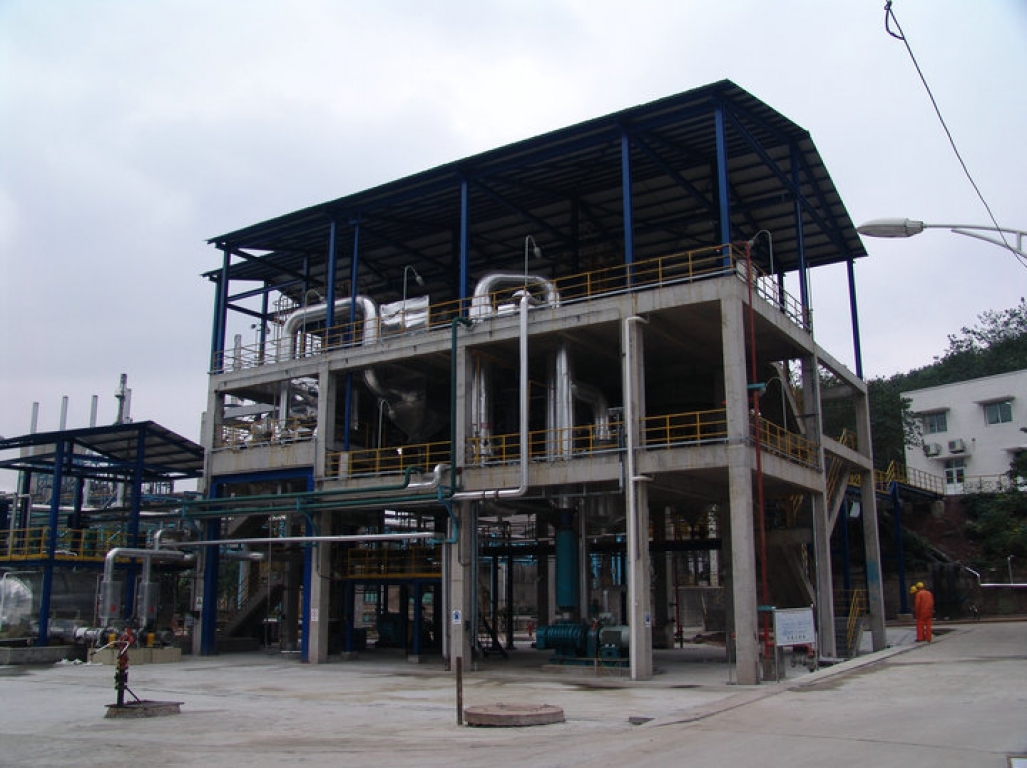 自主建設(shè)投資2000萬的1100m3、/年醋酸乙烯催化劑配制裝置